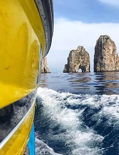 Private Capri Tour on a Traditional 7.5-Meter Gozzo Boat
