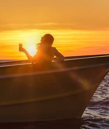 Private Capri Sunset Cruise: Prosecco, Sea Views & Faraglioni
