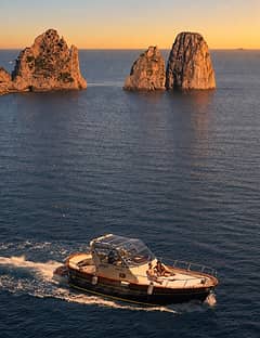 Private Capri Sunset Aperitif Cruise with Prosecco & Snacks