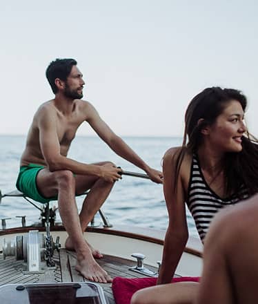 Giro dell'isola (2 ore) al tramonto con aperitivo 