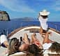  Sea and local cuisine: Capri tour on a typical boat with lunch on the Amalfi Coast