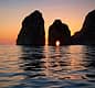 Capri Sunset Boat Tour with Champagne and Stunning Coastal Views