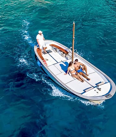 A Wonderful Day at Sea off the Island of Capri