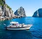 Private water taxi to or from Capri with tour included!