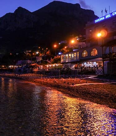Boat Shuttle for Dinner in Nerano