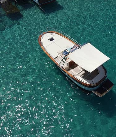 Capri Tour gozzo luxury dalla Costiera Amalfitana o da Sorrento