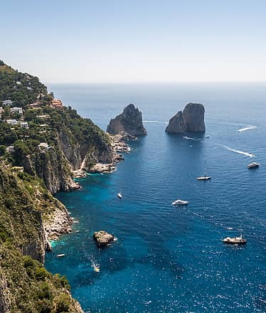 Capri from the sea: tour of the island on a traditional gozzo